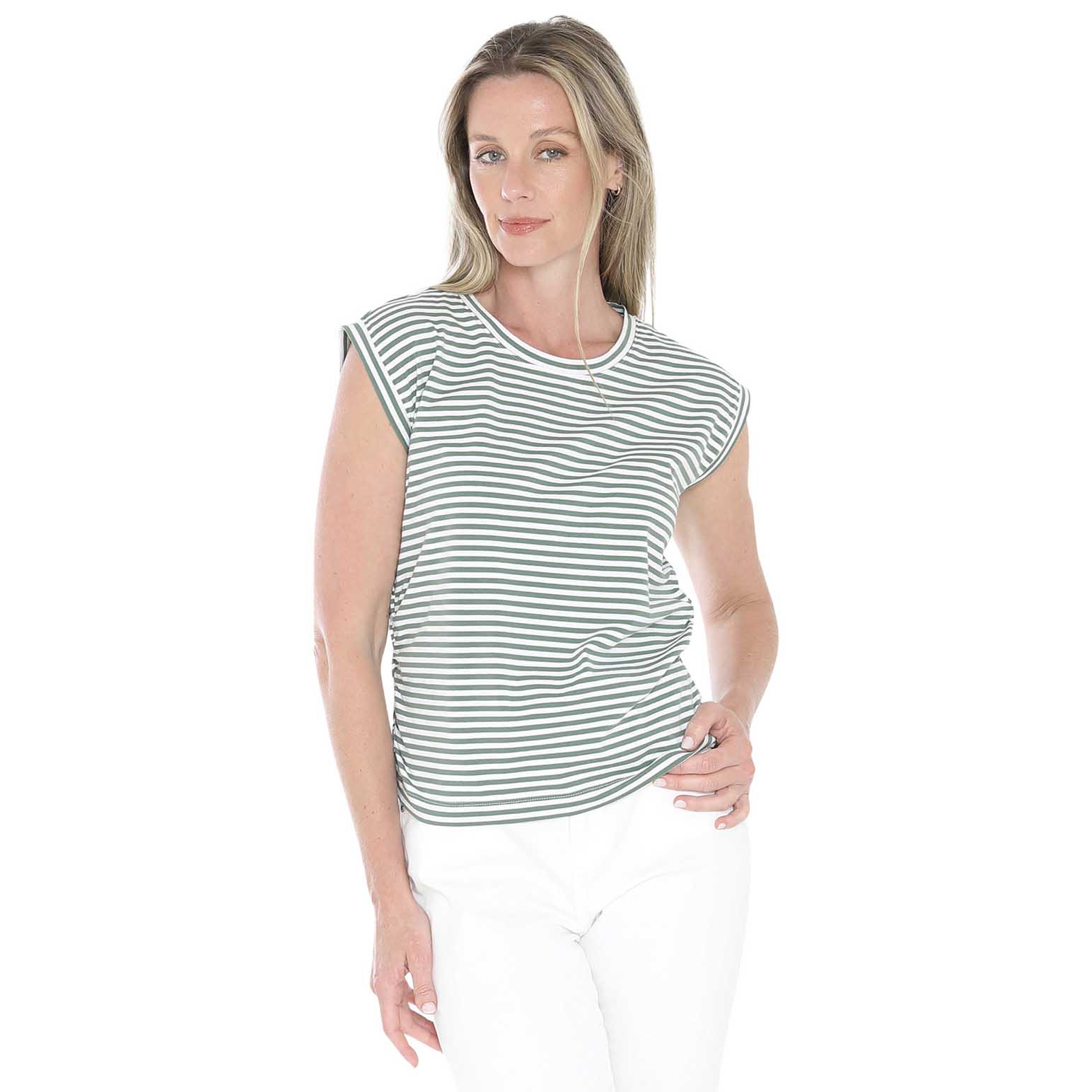 Jump Stripe Fashion Tee